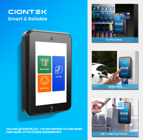 Ciontek All in One unattended Payment terminal - CM30