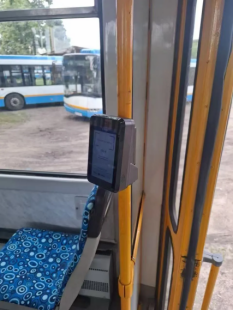 CM30 payment solution on public transportation