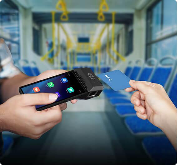 smart POS used for Bus