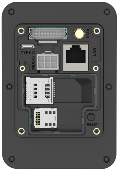 CM25 rear panel