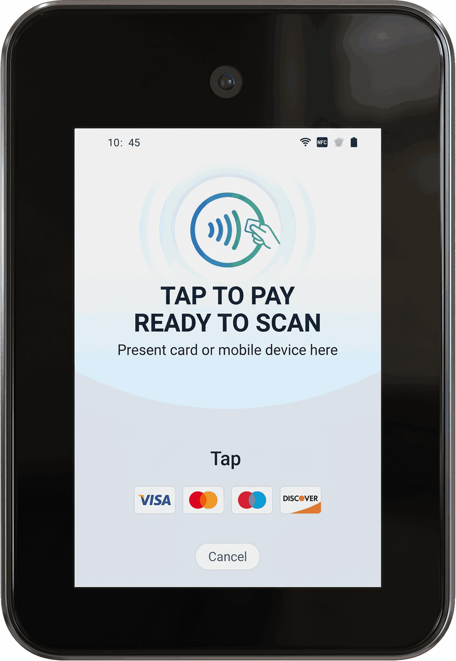 CM25 on-screen NFC